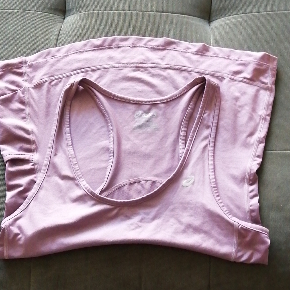 Asics purple running top